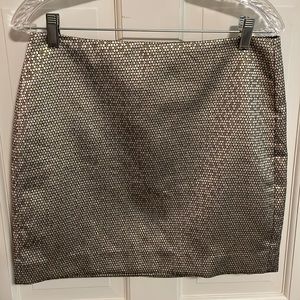 Shimmer mini skirt- Banana Republic